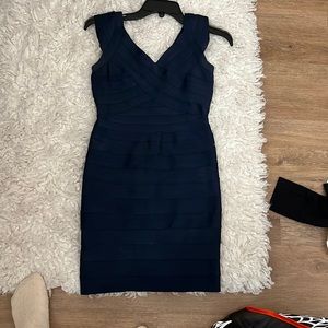 Aqua bandage dress